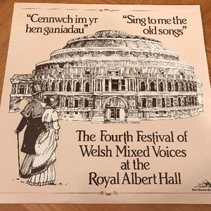 The Fourth Festival of Welsh Mixed Voices at the Royal Albert Hall (1983)