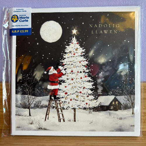 Charity Weihnachtskarten (ALM1261) – 8 Karten Mit Umschlägen, 15,8x15,8 Cm, Glänzend, Von Great British Card Company