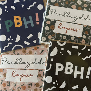 Cardiau pen-blwydd Nansi Nudd