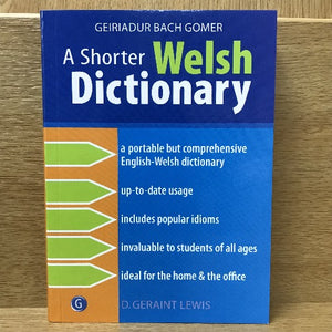 A Shorter Welsh Dictionary - Geiriadur bach gomer - Welsh bookshop - Welsh books