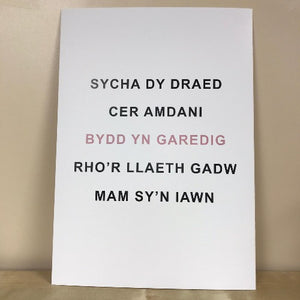 Shnwcs i bob oed - Prints for all ages
