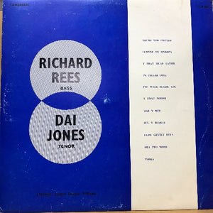 Richard Rees a Dai Jones