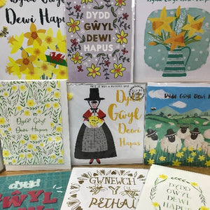 Cardiau Dydd Gŵyl Dewi - St David's Day Cards