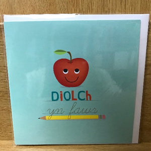 Diolch Athrawon - Thank you Teacher