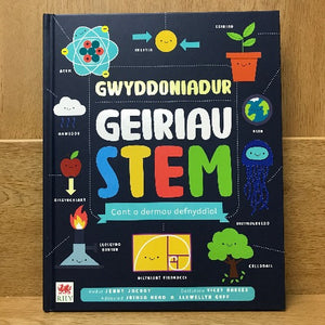 Gwyddoniadur Geiriau STEM: Cant o dermau defnyddiol