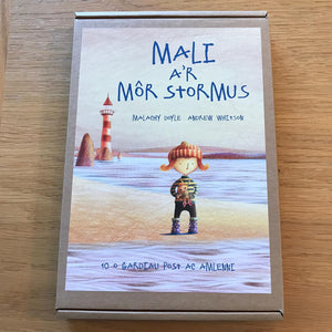 Cardiau Post Mali a'r Môr Stormus