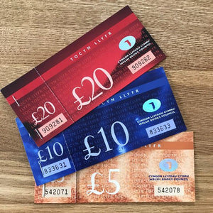 Book tokens - Tocynnau Llyfrau - Welsh Bookshop