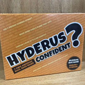 Hyderus? Confident? Gêm Gwis Ddwyieithog - Bilingual Quiz Game