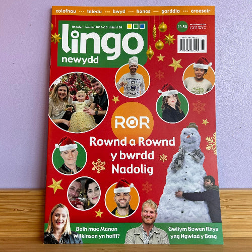 Lingo Newydd:  Rhagfyr-Ionawr 2025-26