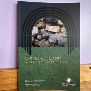 Book cover with stone arch and text on a white background