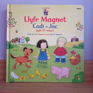 Llyfr Magnet Cadi a Jac