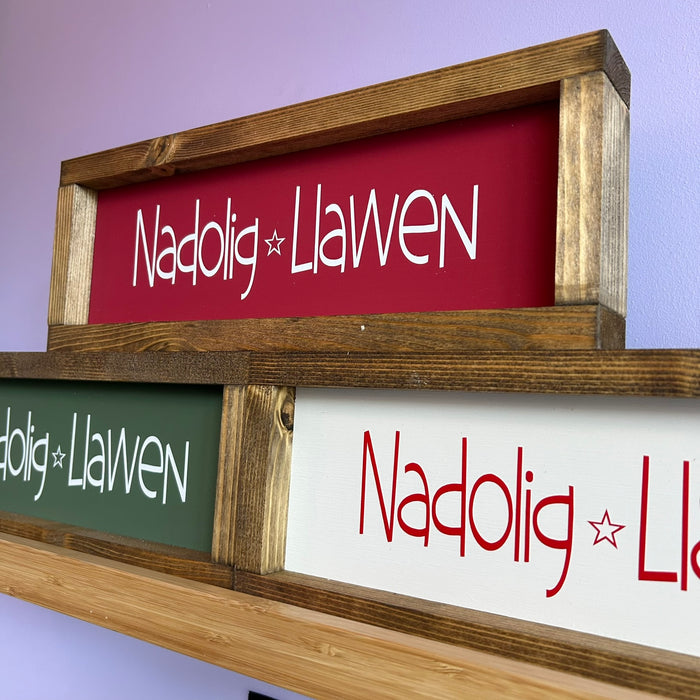 Arwyddion Pren i'r Cartref - Wooden Welsh Signs