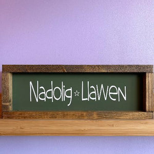 Arwyddion Pren i'r Cartref - Wooden Welsh Signs