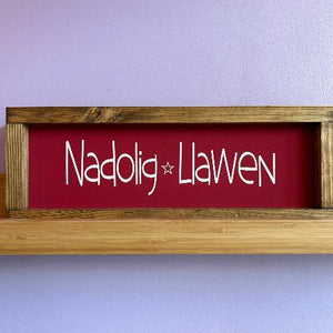 Arwyddion Pren i'r Cartref - Wooden Welsh Signs