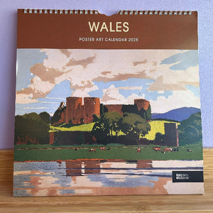 Wales Poster Art Calendar 2025