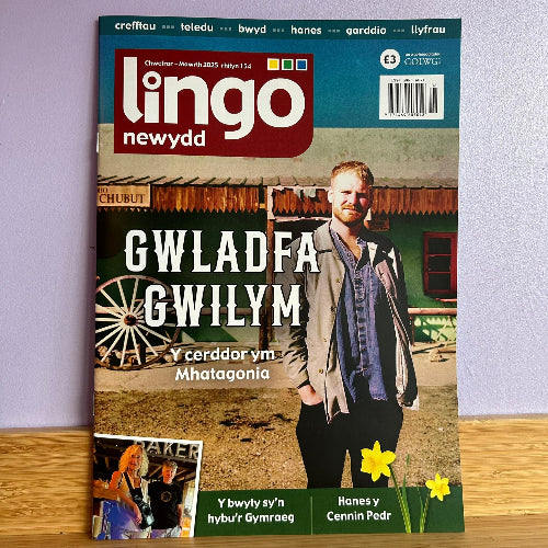 Lingo Newydd:  Chwefror-Mawrth 2025