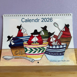 Calendrau a Dyddiaduron 2026 Calendars &amp; Diaries