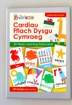 Cardiau Fflach Dysgu Cymraeg - Welsh Learning Flashcards