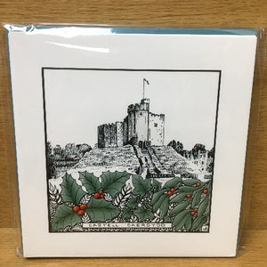 Pecynnau Cardiau Nadolig Caerdydd - Welsh Christmas Cards - Cardiff Castle Christmas Card