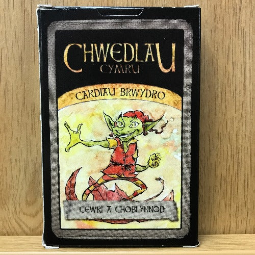 Cardiau Brwydro Chwedlau Cymru: Cewri a Choblynnod