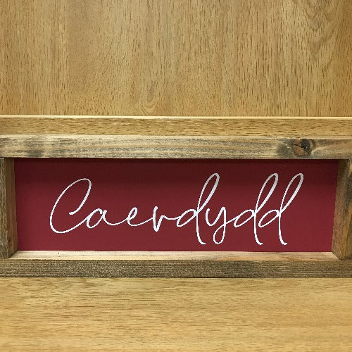 Arwyddion Pren i'r Cartref - Wooden Welsh Signs