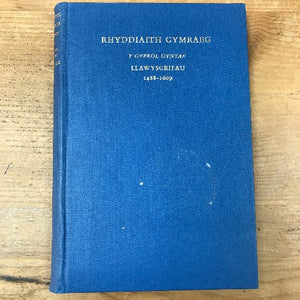Testunau Llenyddol - Literary Texts: G-Y