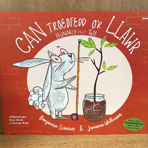 Can Troedfedd o'r Llawr - Hundred Feet Tall - welsh books for children - welsh children's books